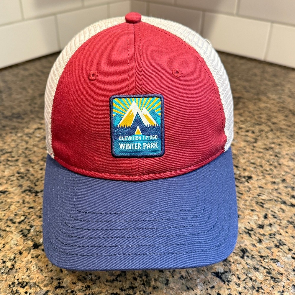 American Dry‎ Goods Winter Park Colorado Trucker Hat Cap Adjustable